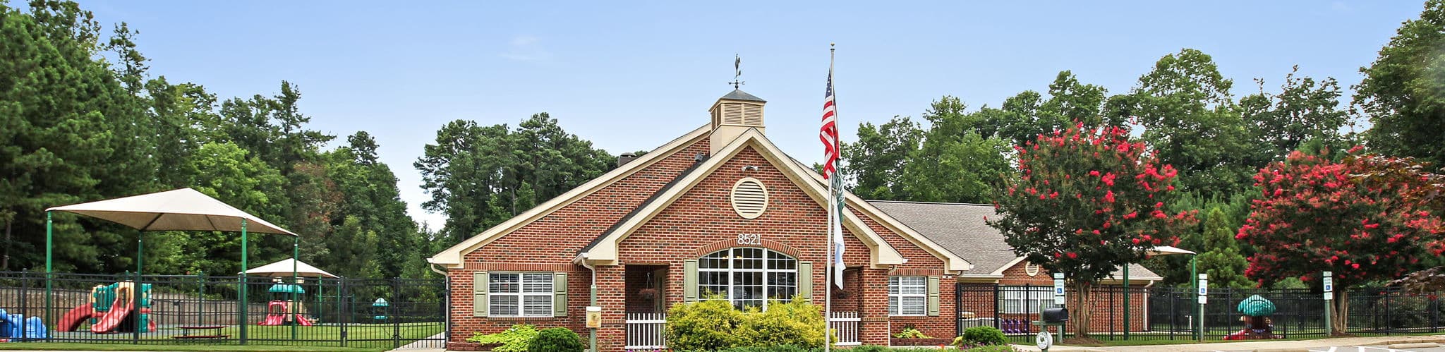 Exterior of a Primrose School of North Raleigh