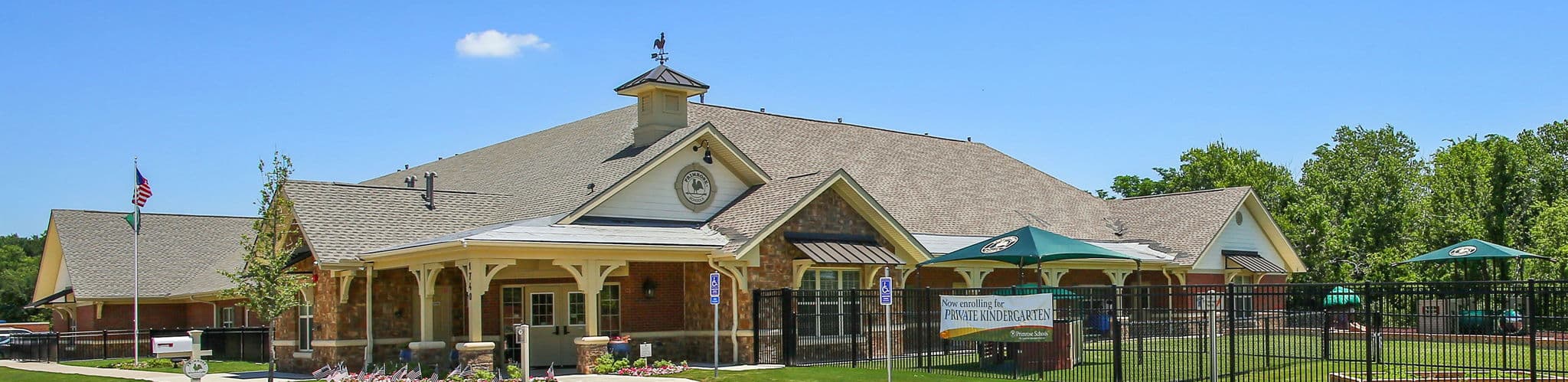 Exterior of a Primrose School of South Plano